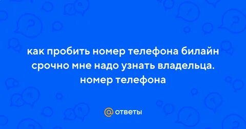 Как пробить номер и узнать владельца