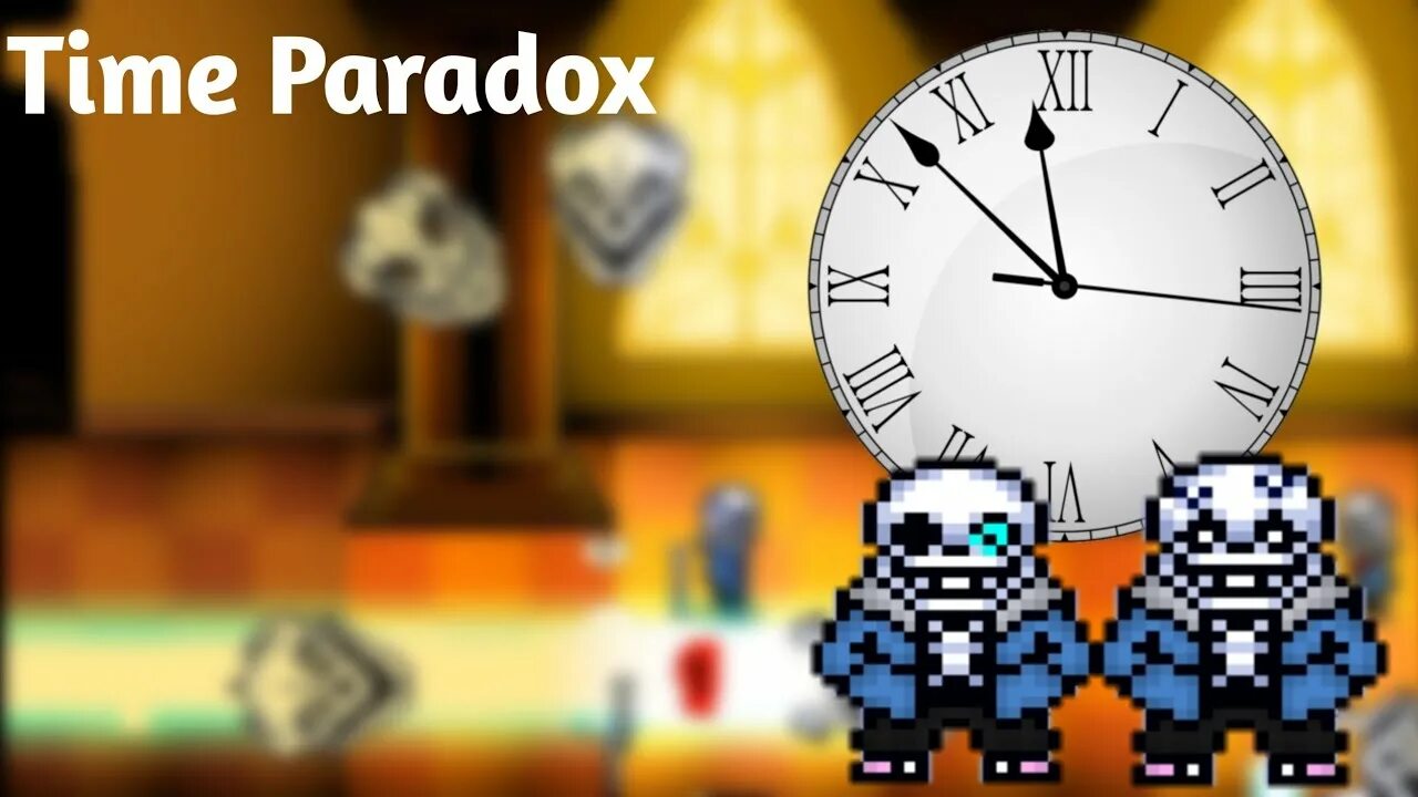Paradox sans. Тайм парадокс Санс. Тайм парадокс андертейл. Временной парадокс Санс. The time Paradox.
