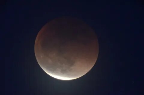 Видимые края луны