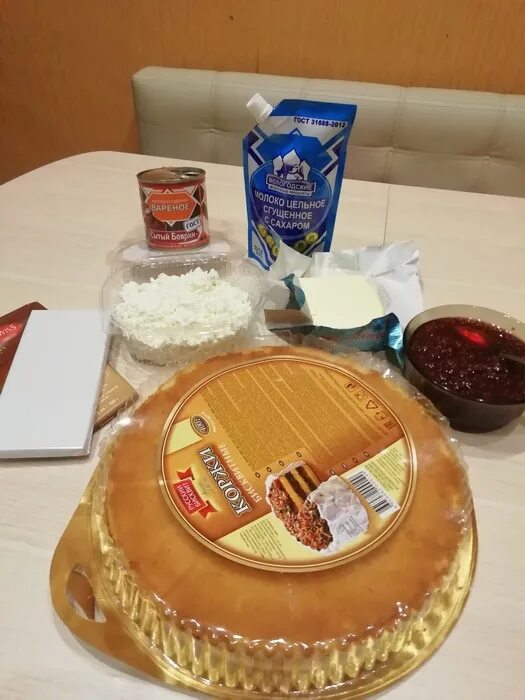 Торт из готовых коржей из магазина