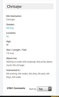 Slideshow kik user gay.