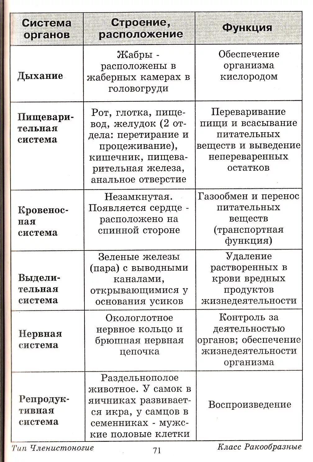 Таблица по биологии 7 класс ракообразные система органов. Сравнительная характеристика класса типа членистоногих таблица. Сравнительная характеристика членистоногих таблица 7 класс биология. Таблица по биологии 7 класс характеристика ракообразных.