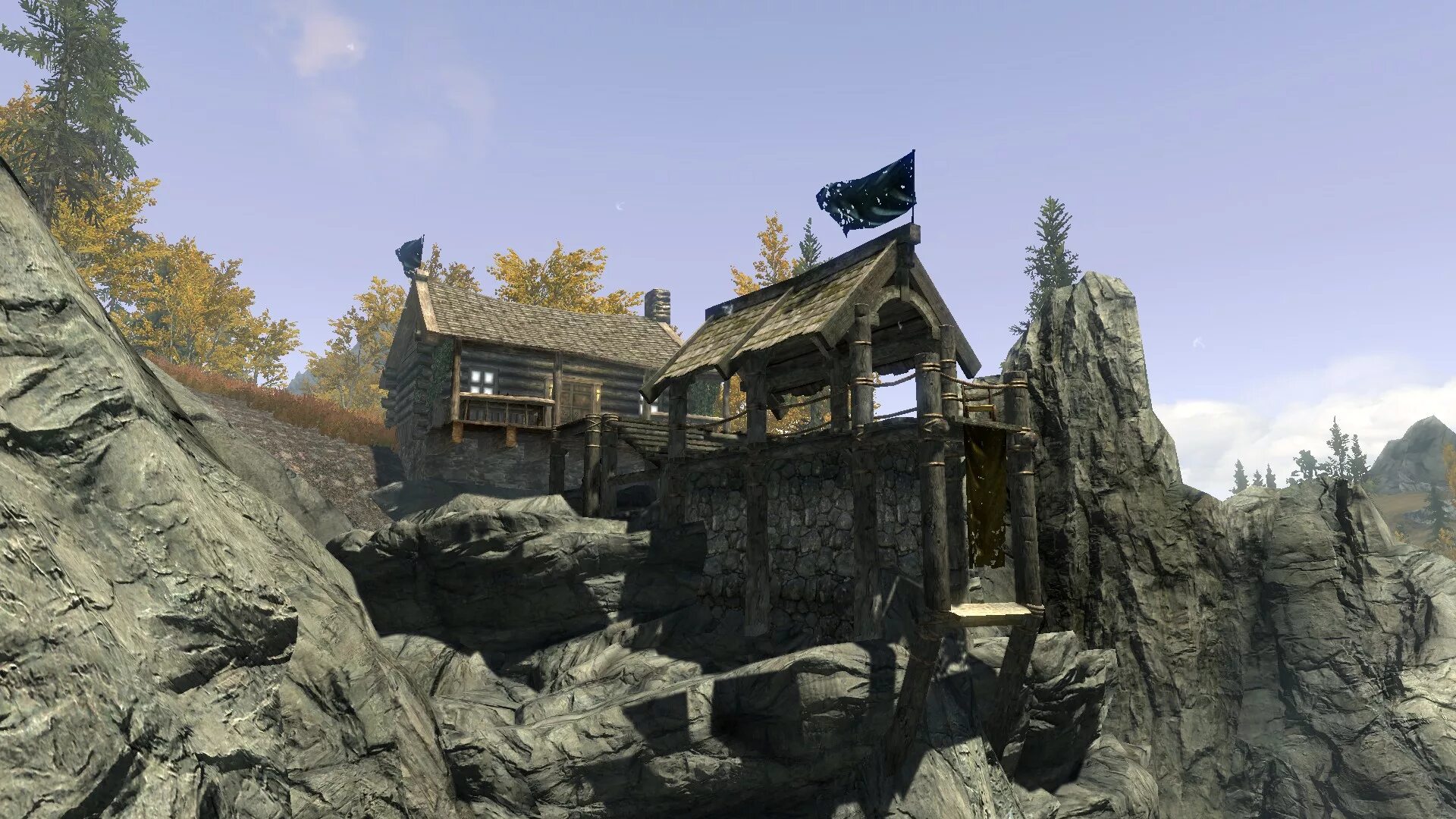Мод на дом в скайриме. Скайрим 5 озерный утес. elder scrolls 5: skyrim &quot;дом ледяных костей&quot;. поместье скайрим. просторы скайрима.