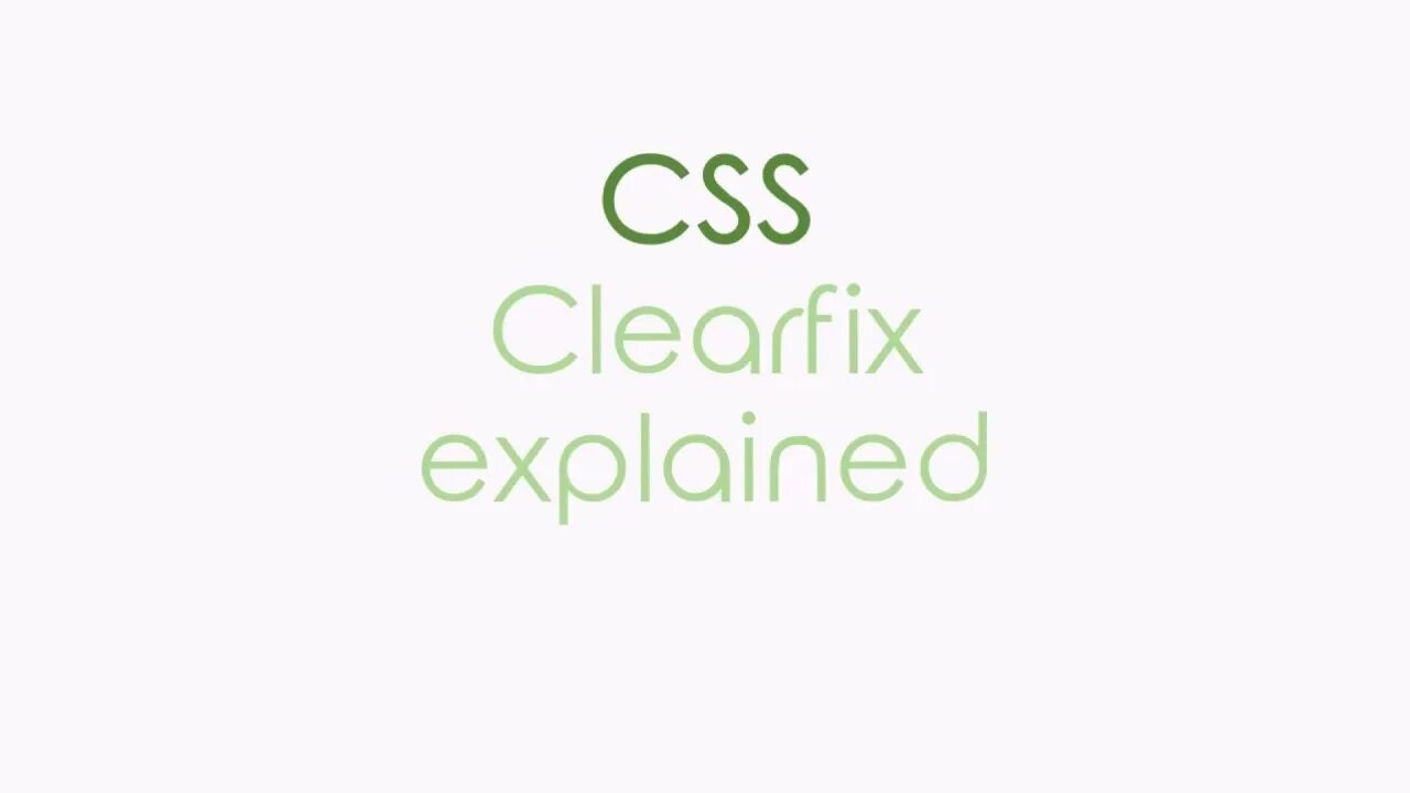 Clearfix css. <Div class="clearfix"></div>. Clearfix.