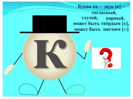 Буква к это твердый