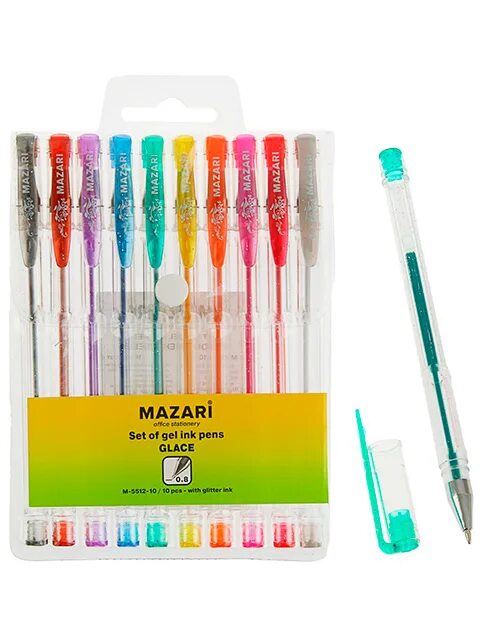 Ручки гелевые 10 шт. Ручки mazari 10 цветов. невинномысск офисмаг набор гелевых ручек 10 цветов пифагор. ручки для письма гелевые.