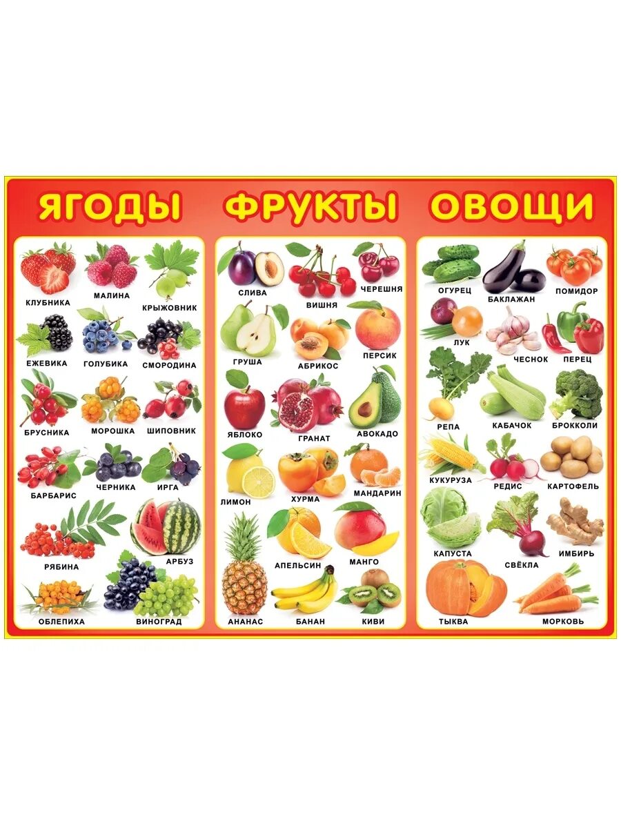 Какие фрукты относятся к овощам
