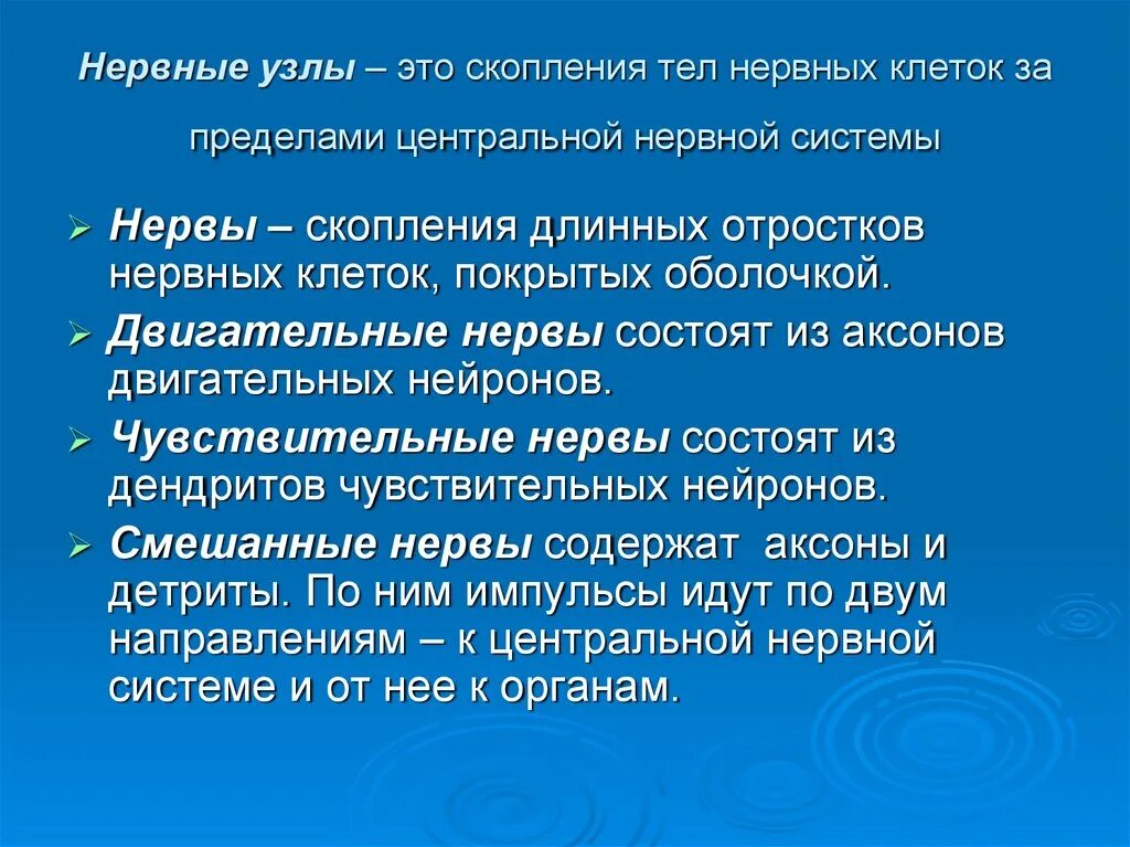 Нервы это скопление. Нервные узлы определение. Нервные узлы за пределами центральной нервной системы.