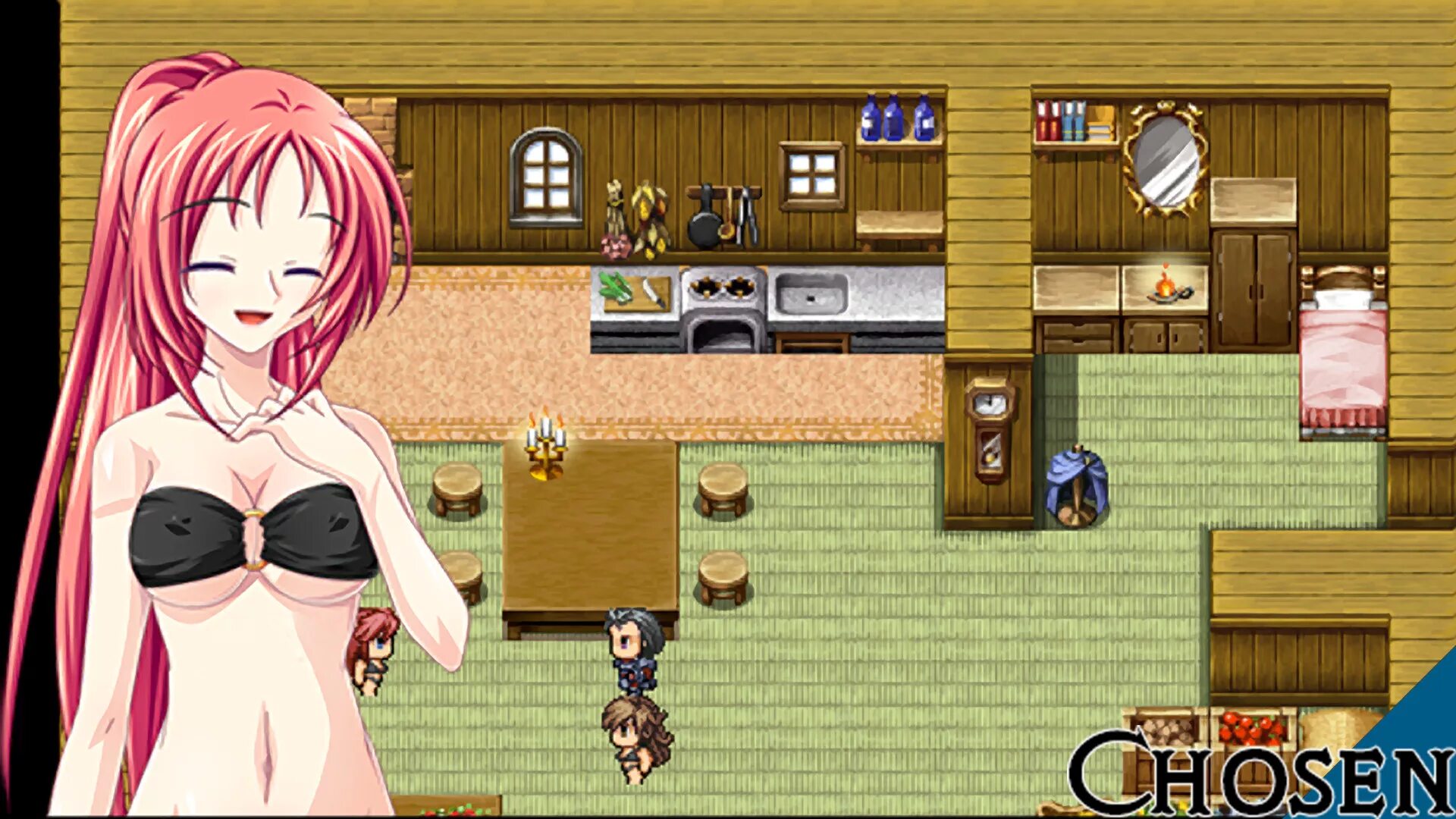 The chosen live. The chosen RPG игра. Аниме игры на планшет. Эроге РПГ. 2d аниме игры.
