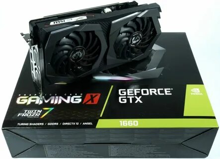 Msi geforce gtx 1660 gaming x
