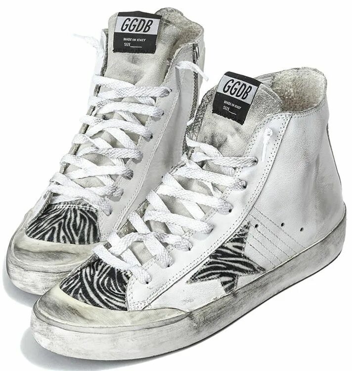 Кеды goose. Ggdb golden goose. женские кеды golden goose deluxe brand. golden goose высокие кеды francy. голден гус кеды зебра.