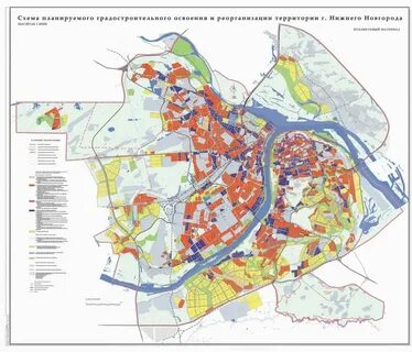 План застройки нижнего до 2030 года