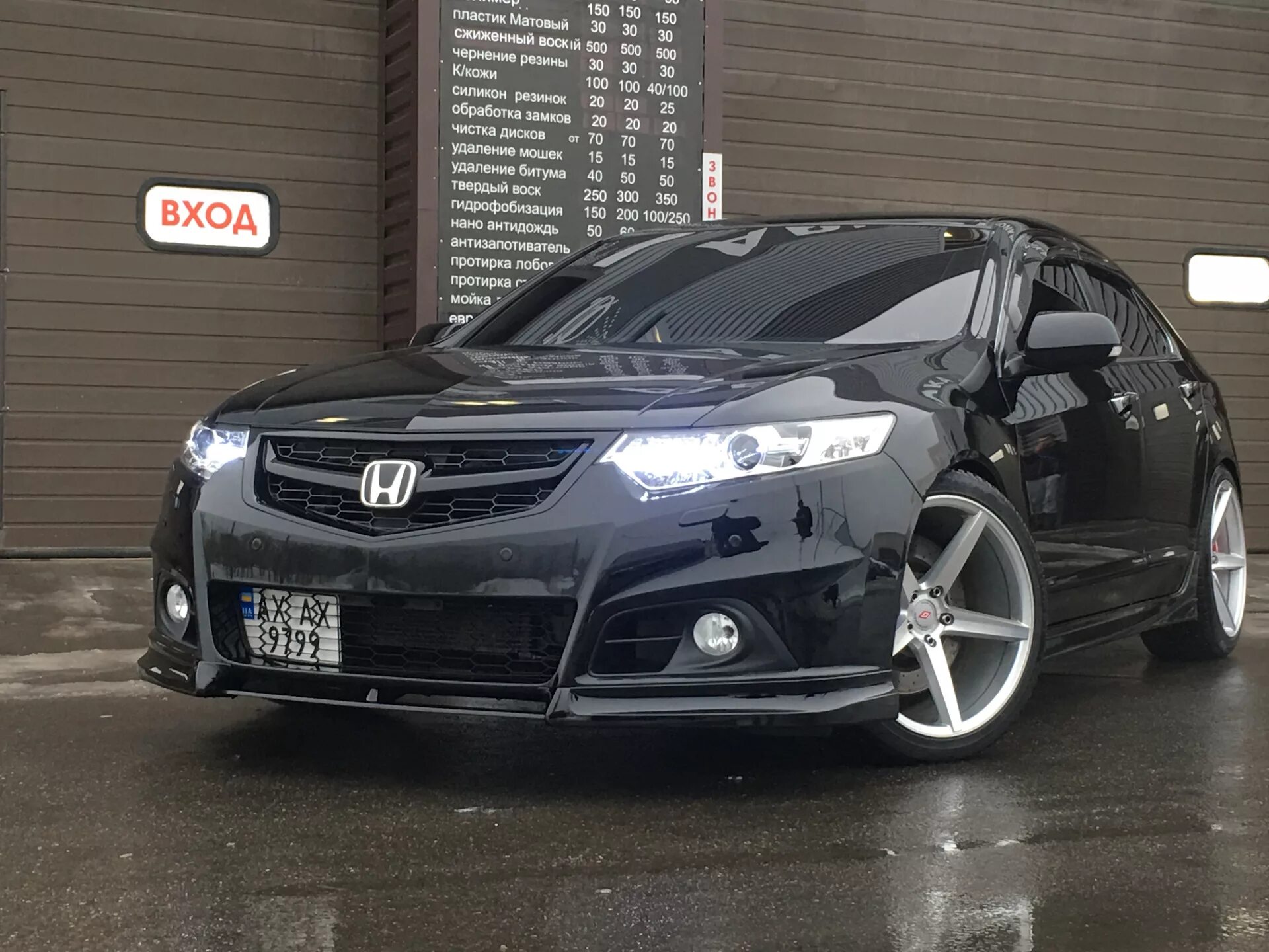 Хонда аккорд 8 2.4 рестайлинг тюнинг фото Что еще нужно Аккорду Вопрос Вам! Honda Accord (8G), 2,4 л, 2010 года тюнинг