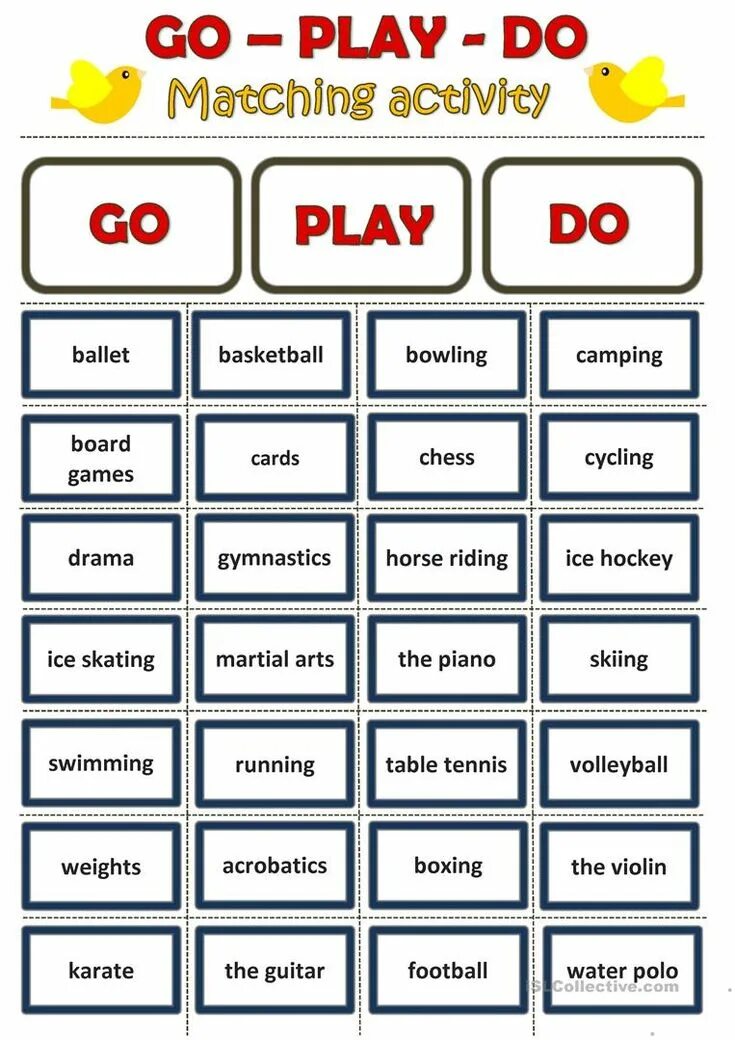 Задание на go do Play. Глаголы с do Play go. Play do go правило. Глаголы с видами спорта. Go for activities