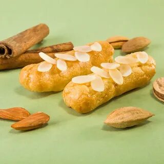 Эклеры миндальные