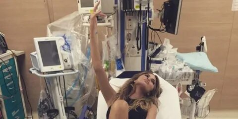 She works in the hospital