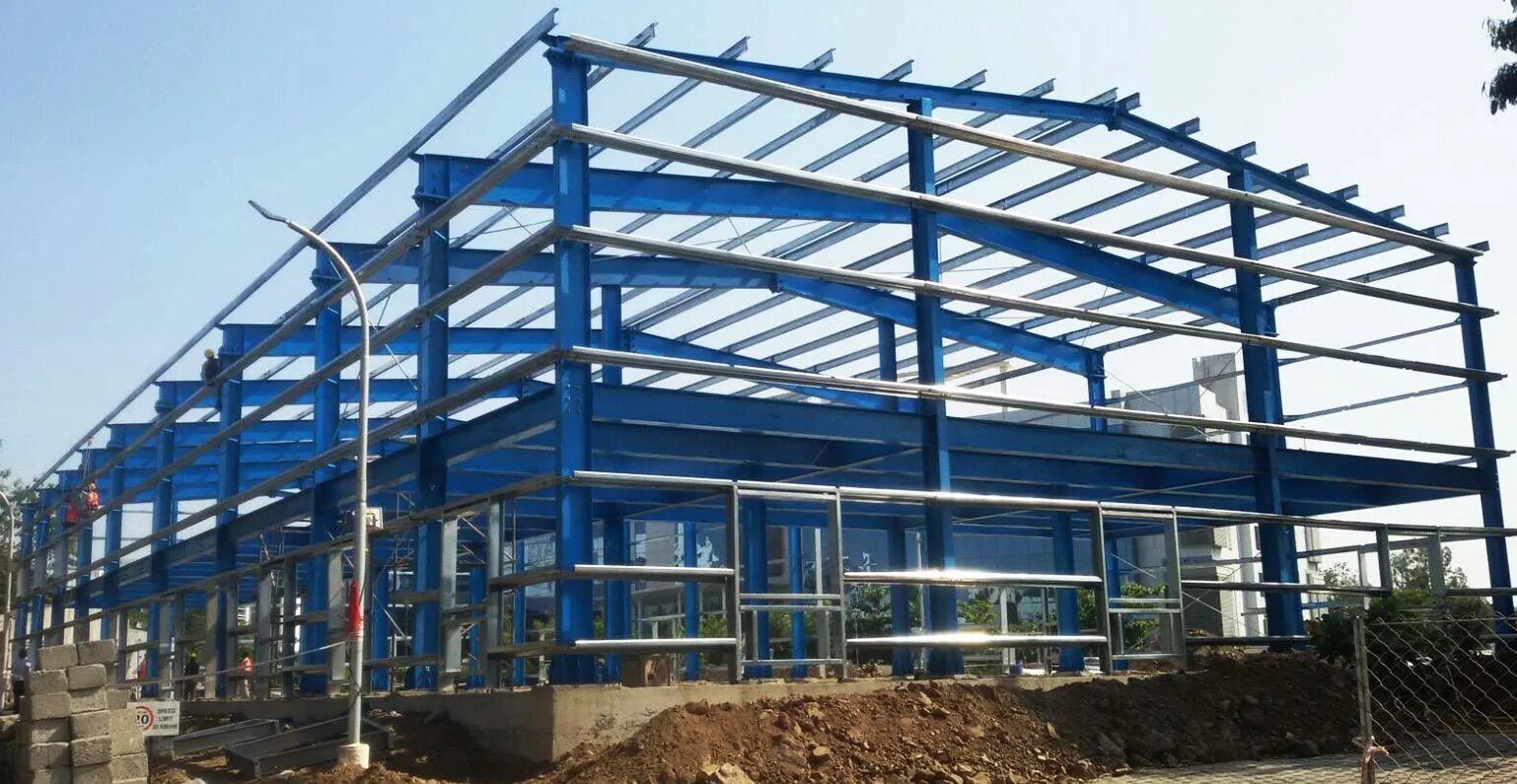 Prefabricated Structural Steel. Steel building structures. Промышленное строительство. Pre-Engineered building.