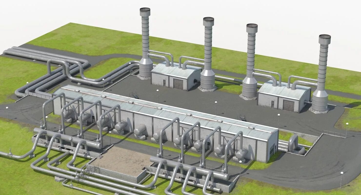 Power plant 3. Геотермальные ТЭС. ТЭС-3. Geothermal Power Plant. Thermal Power Plant k-13.