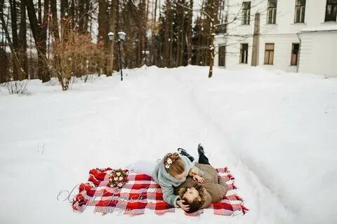 Красно белая зима