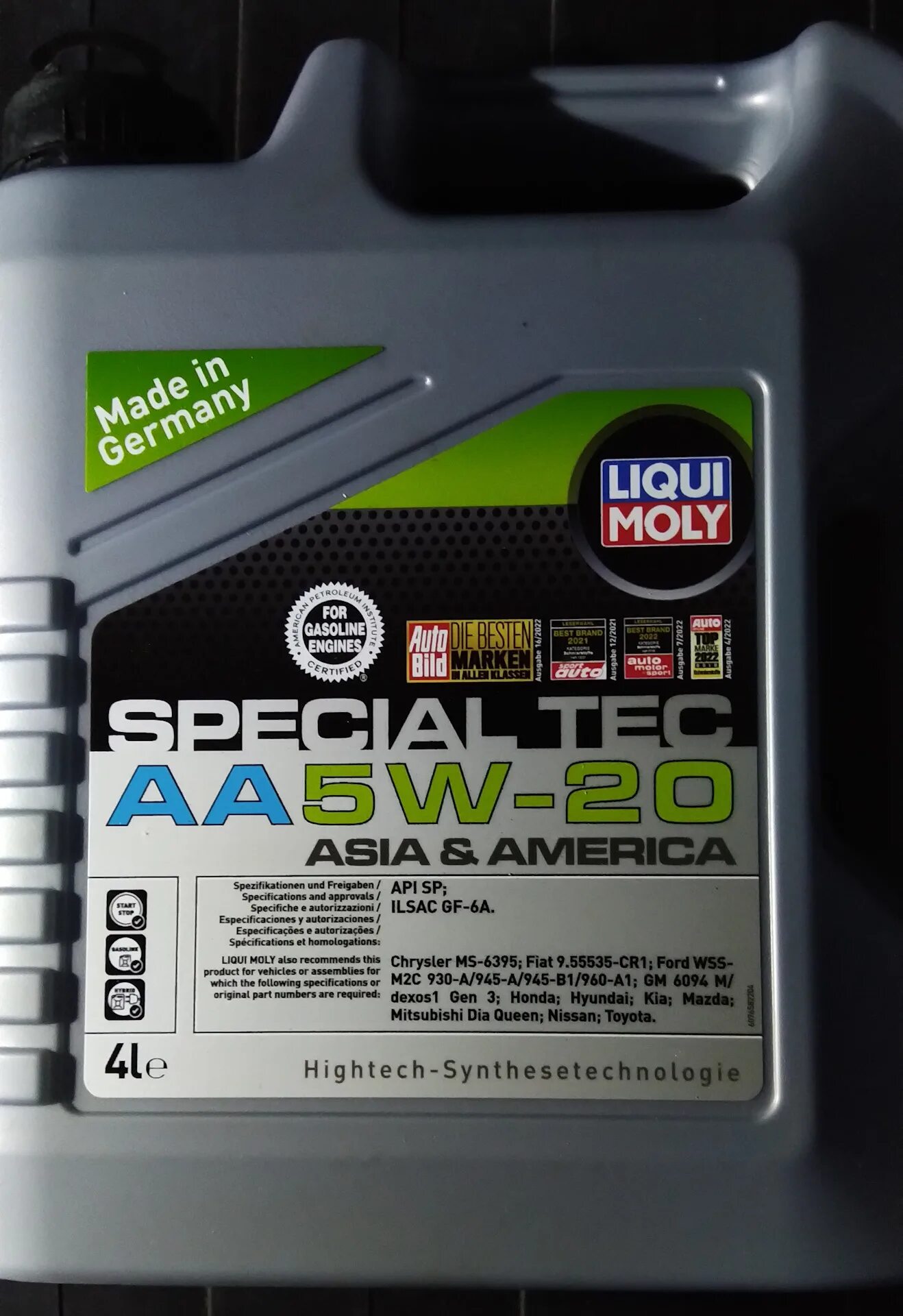 Масло двс 5w20. Моторное масло азия. Special tec aa 5w-30. Масло liqui moly 5w30 asia america. Моторное масло азия.