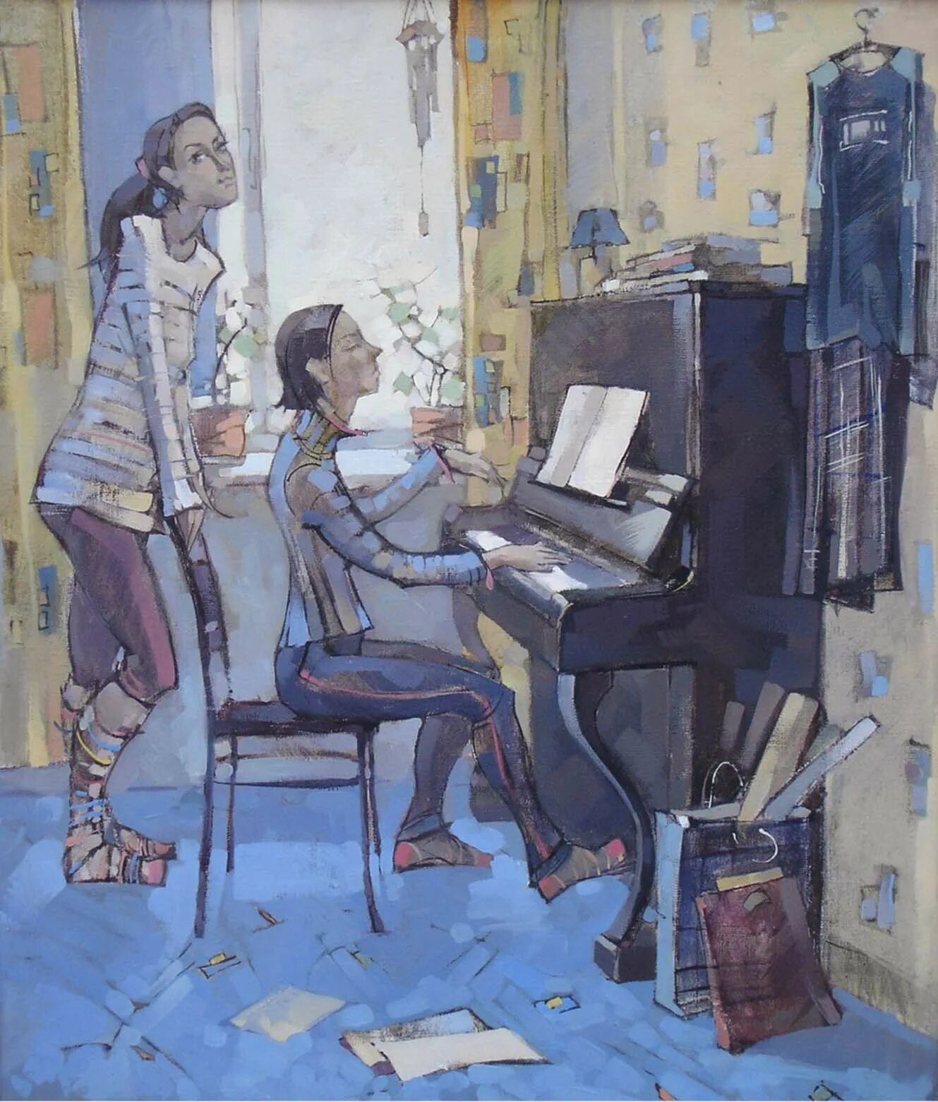 Фурс екатерина сергеевна. Картина за чаем мария лазарева. Жанровая композиция. Жанровая композиция. Жанровая композиция.