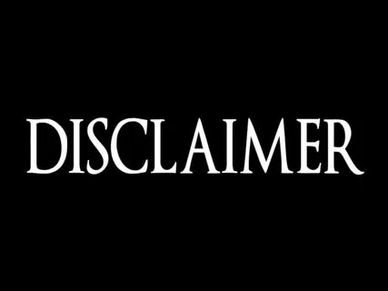 Disclaimer