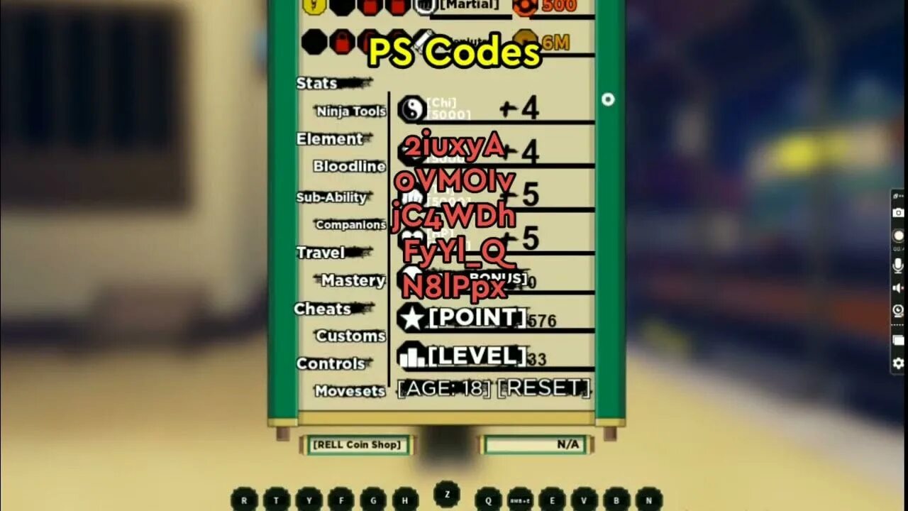 Shindo life private server codes