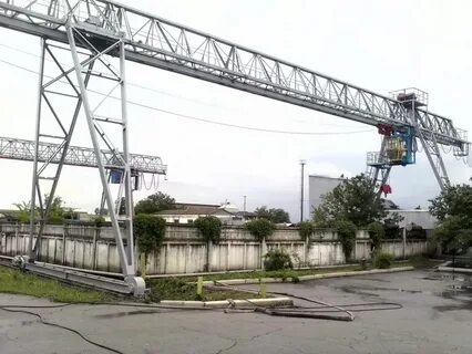 Покраска козловых кранов