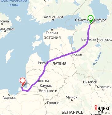 Рейс витебск таллин