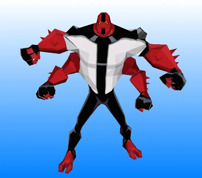 Ben 10 four Arms. Бен 10 muscle fourarms. Four Arms Ben 10 Classic со всех сторон. Ben 10 four Arms muscle. Arms skudbudd full animation