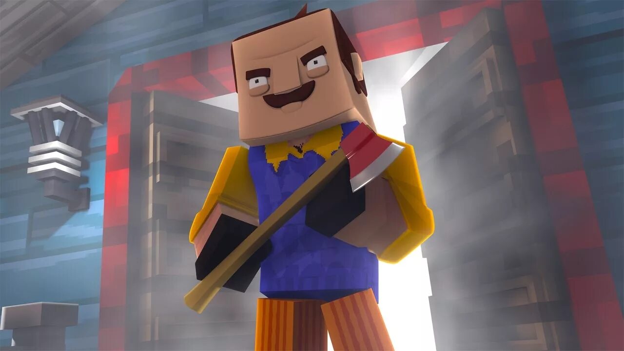 Майнкрафт хелло. Майнкрафт hello Neighbor. Моды привет сосед майнкрафт. Hello Neighbor Minecraft фото. Фото майнкрафт привет сосед.