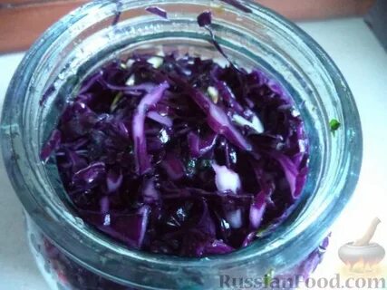 Краснокочанная капуста рецепты приготовления маринованная