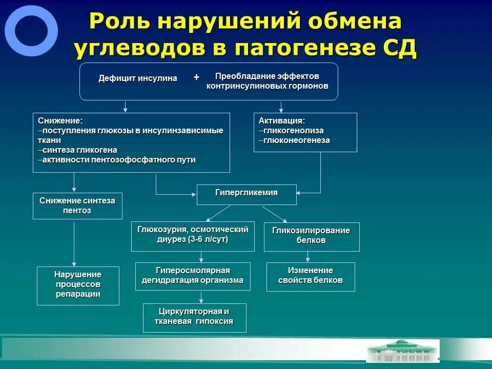 Заболевания обмена углеводов. Нарушение углеводного обмена. Патогенез нарушения углеводного обмена. Нарушение белкового обмена патогенез. Патогенез белкового обмена.