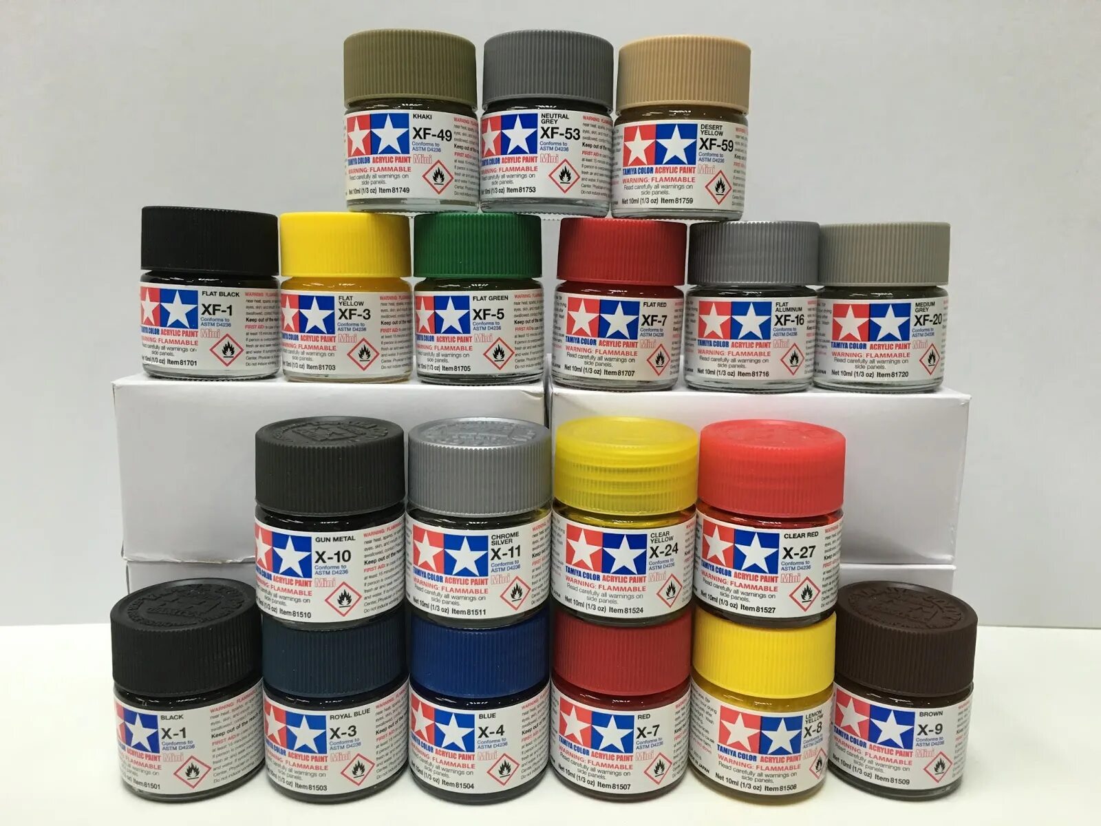 Modeling paints