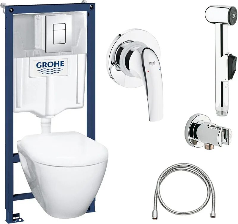 Комплект Grohe solido 39186000. 39186000 Grohe комплект. Grohe BAUCURVE [123072]. Инсталляция Грое Солидо. Комплект инсталляции грое