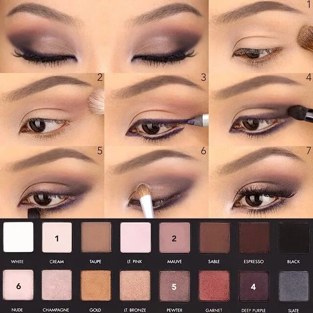 Beautiful @glamorous_reflections Soft Glam Palette ✨ Swipe left for tutorial ✨# 