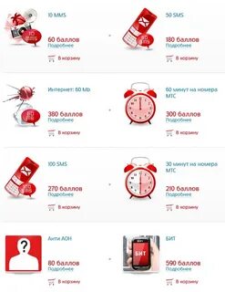 Получить бонусы мтс