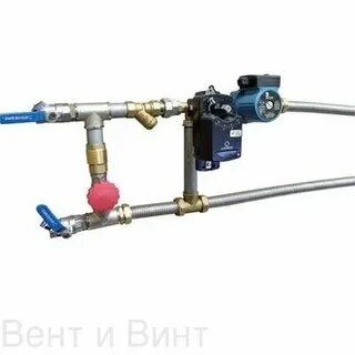 Смесительный узел с гибкими подводками