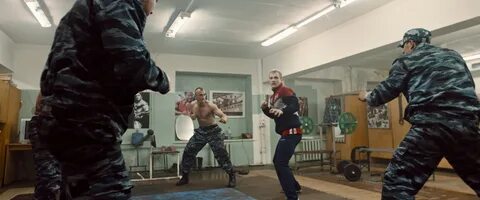 Боец сцена
