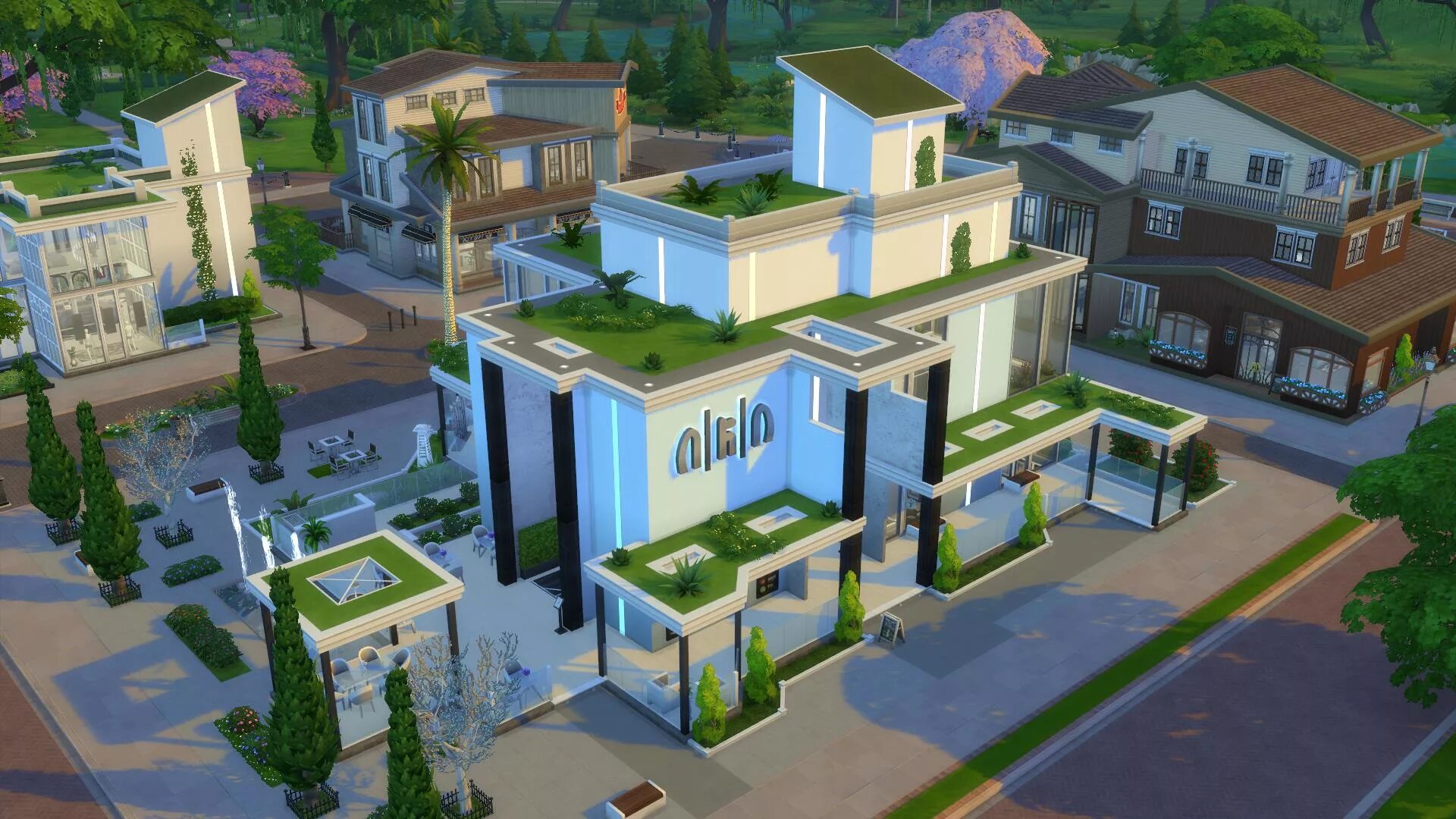 Sims building мод. Ресторан здание симс 4. sims 4 для завода. the sims 4 хрущевки. общественные здания симс 4.
