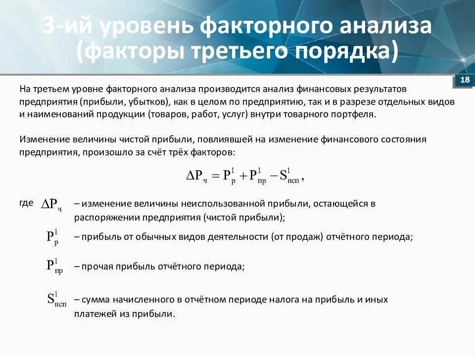 Факторный анализ сравнение. Факторный анализ сравнение
