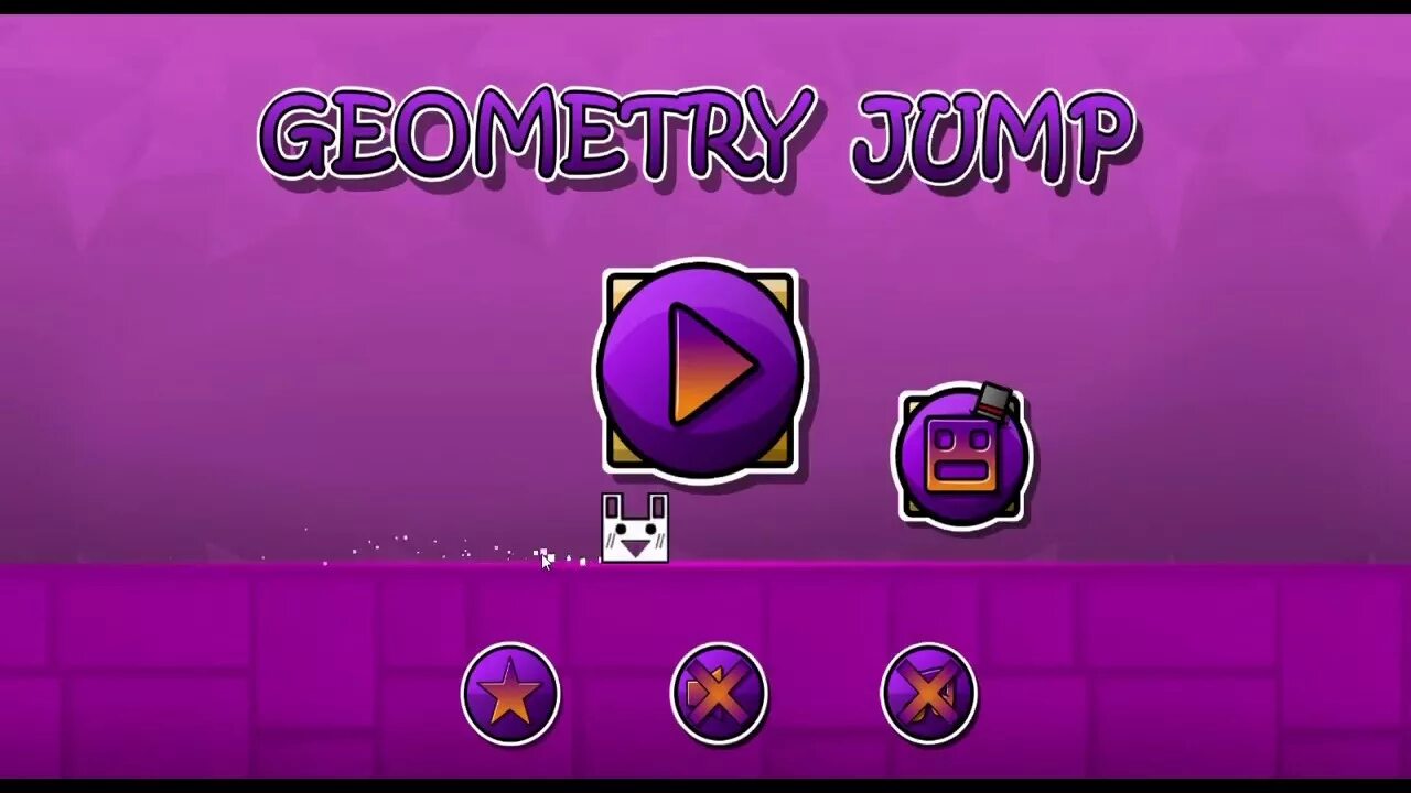 Geometry dash 2.2 мод на бессмертие. Геометрии джамп. geometry dash кролик. geometry прыгать. клоны геометрии даш.