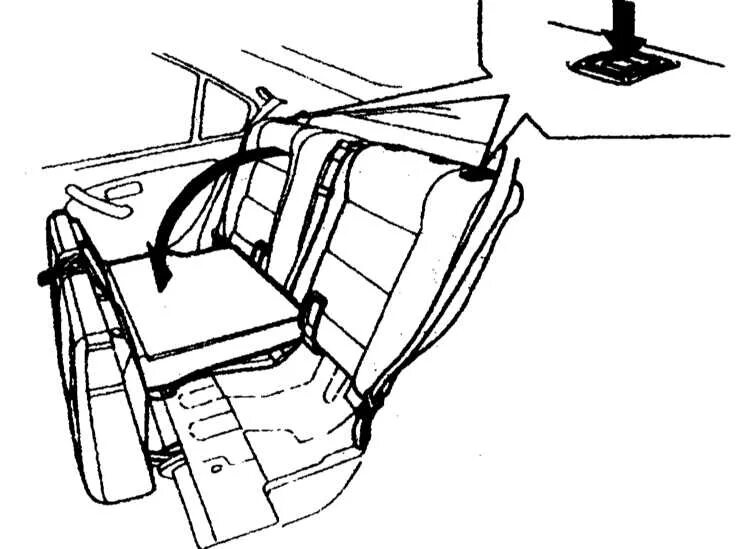 Ремонт заднего сиденья - Mitsubishi Pajero (4G), 3 л, 2012 года своими руками DR