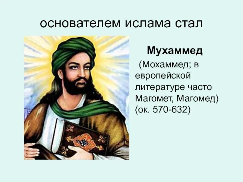 Мухаммад ф. Основатель Ислама – Мухаммед (Мухаммад). Пророк Мухаммед основатель Ислама. Мухаммед 570-632. Мухаммед основатель Ислама 6 класс.