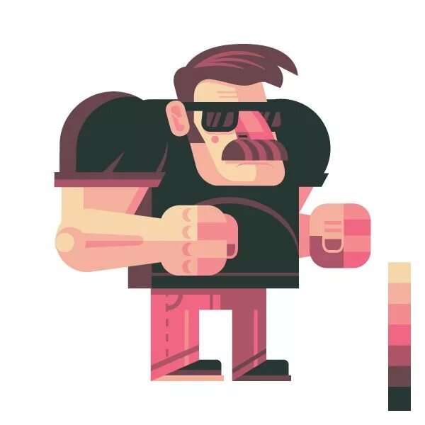 Vector char c