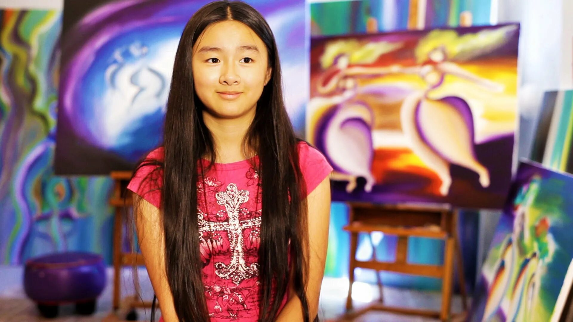 Zoe Yin. Hundreds of incredible young girls. Young art forum