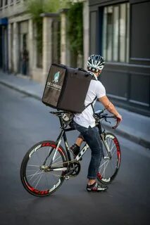Работа курьером на велосипеде по доставке еды