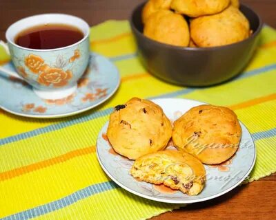 Печенье с морковью и изюмом
