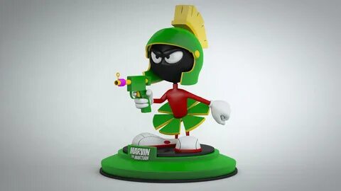 Download Marvin The Martian Mad Wallpaper | Wallpapers.com.