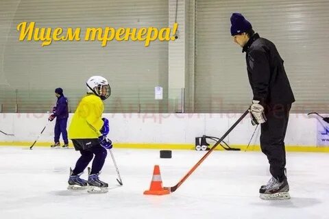 Работа детским тренером по хоккею